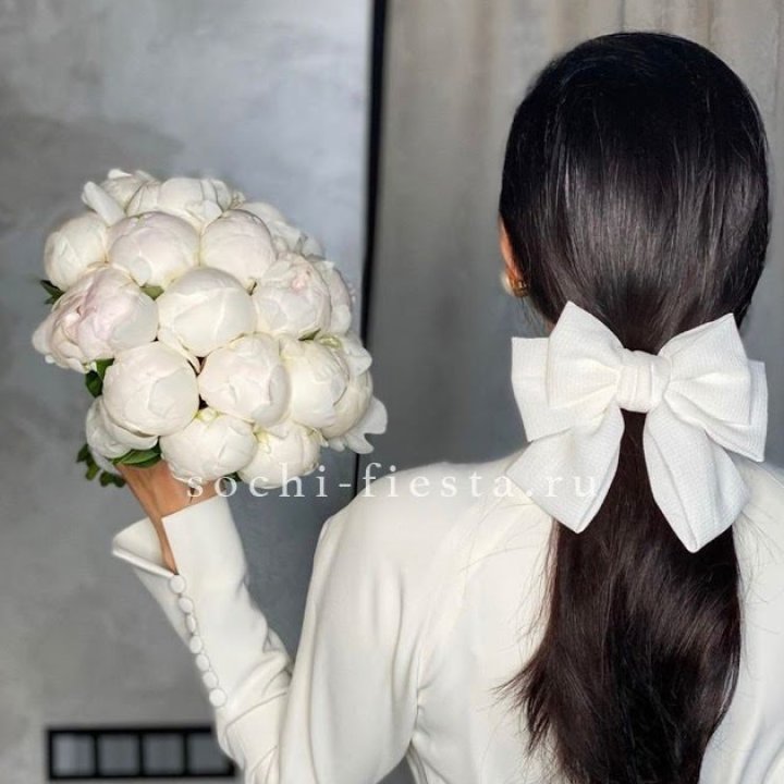 Свадебный букет пионов в Брянске