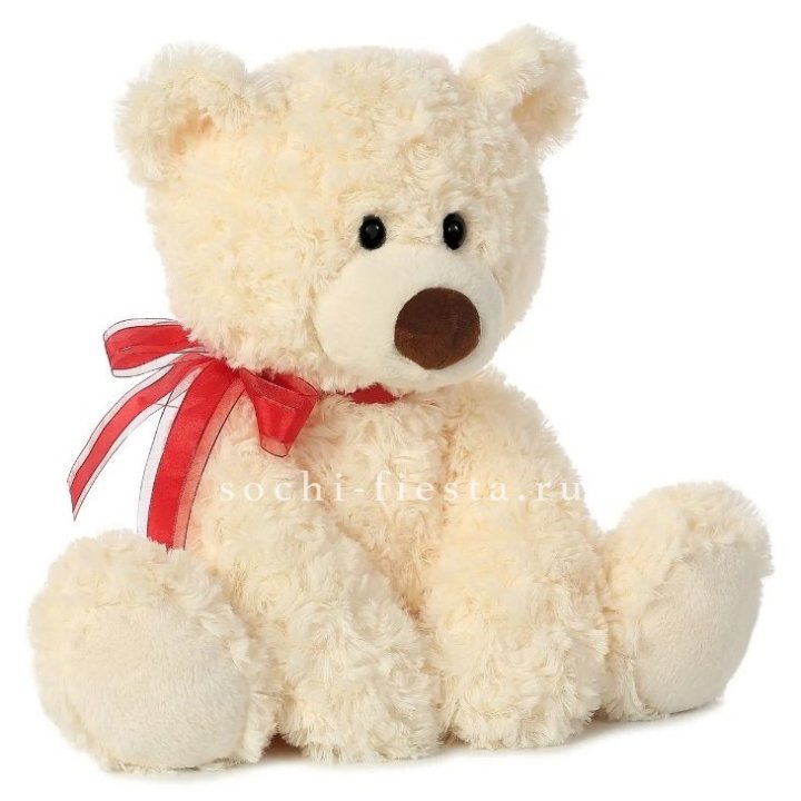 Белый плюшевый мишка  в Брянске