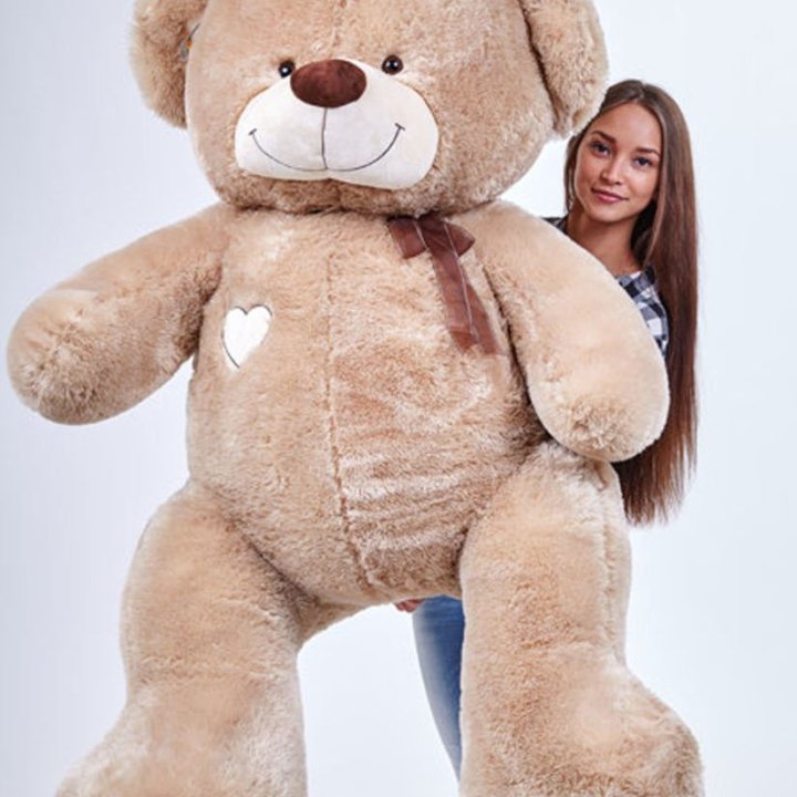 Бурый плюшевый мишка большой в Брянске