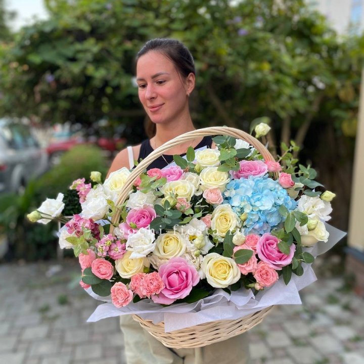 Цветочная корзина №2 в Брянске