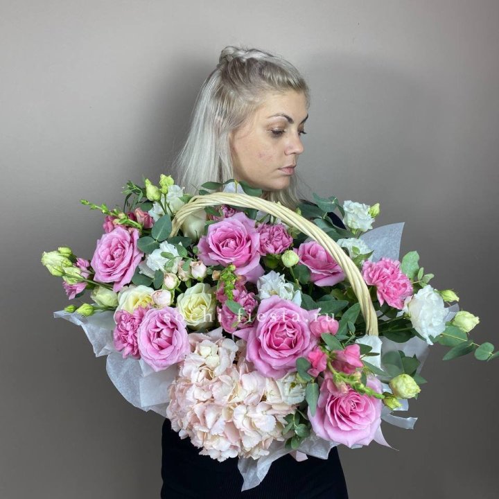 Цветочная корзина № 5 в Брянске