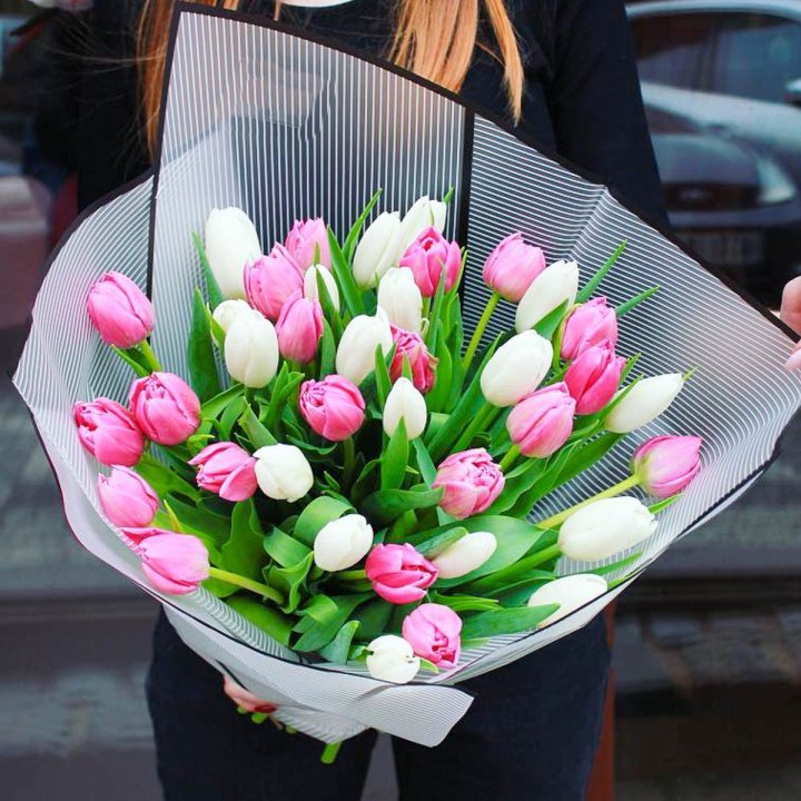 29 тюльпанов микс в Брянске