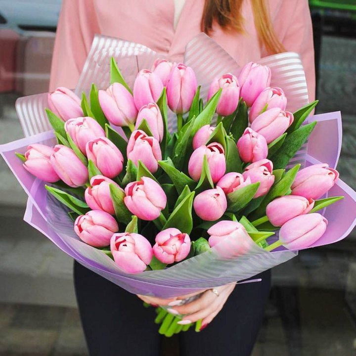 25 тюльпанов "Айс крем" в Брянске