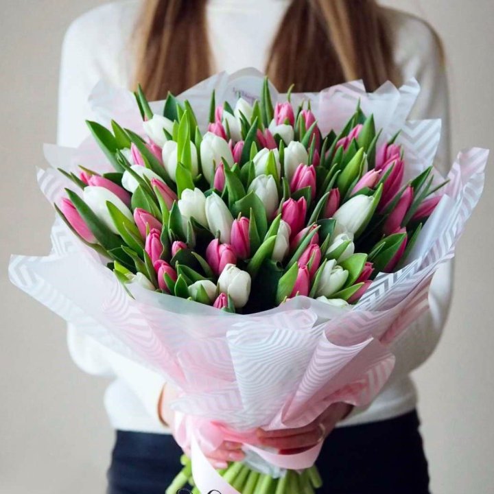 Букет тюльпанов "Лолита" в Брянске