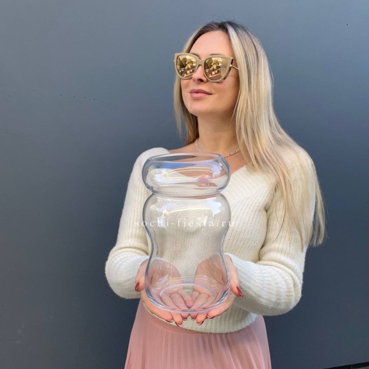 Стеклянная ваза №1 в Брянске