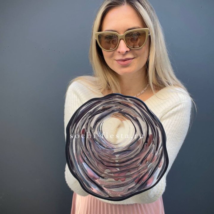 Стеклянная ваза №2 в Брянске